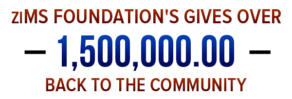 ziMS foundation gives back $1,000,000 back to community