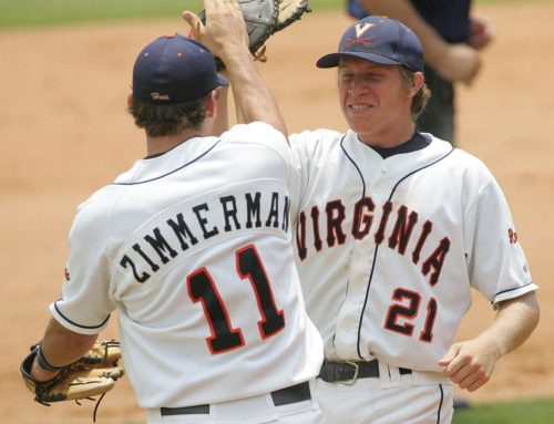 Zimmerman inducted into University of Virginia Baseball Hall of Fame